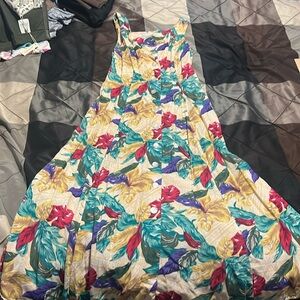 Vintage ED Michaels corset style dress